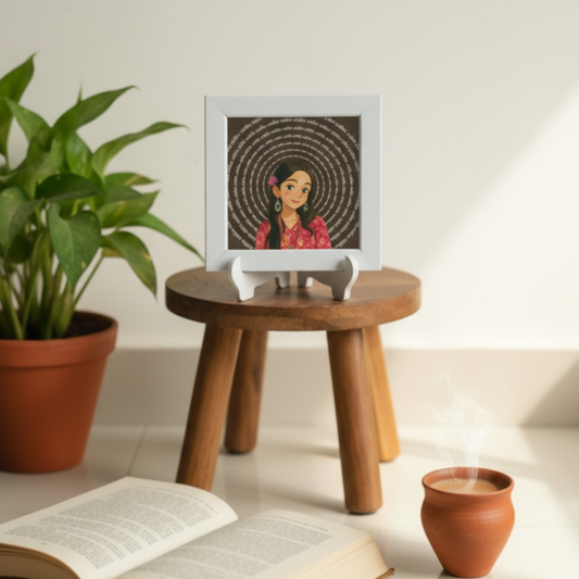 Desi Soul" Mantra Art Frame ✨