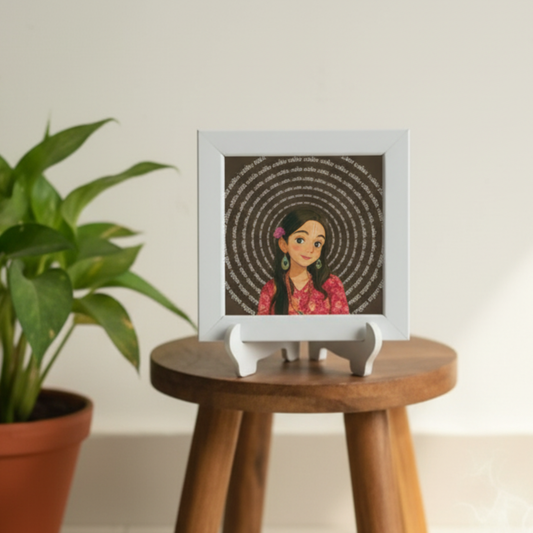 Desi Soul" Mantra Art Frame ✨
