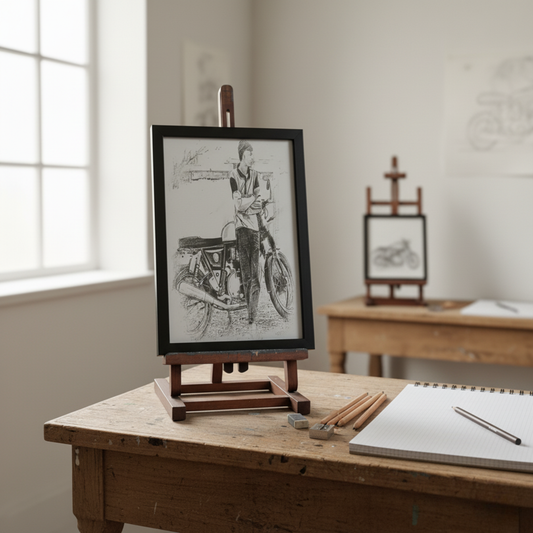 "Yaadon Ka Sketch" Frame ✏️