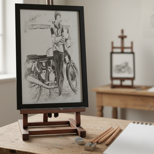 "Yaadon Ka Sketch" Frame ✏️