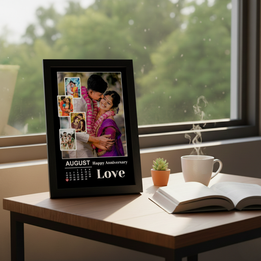 Personalized Anniversary / Wedding Calendar Photo Frame ❤️